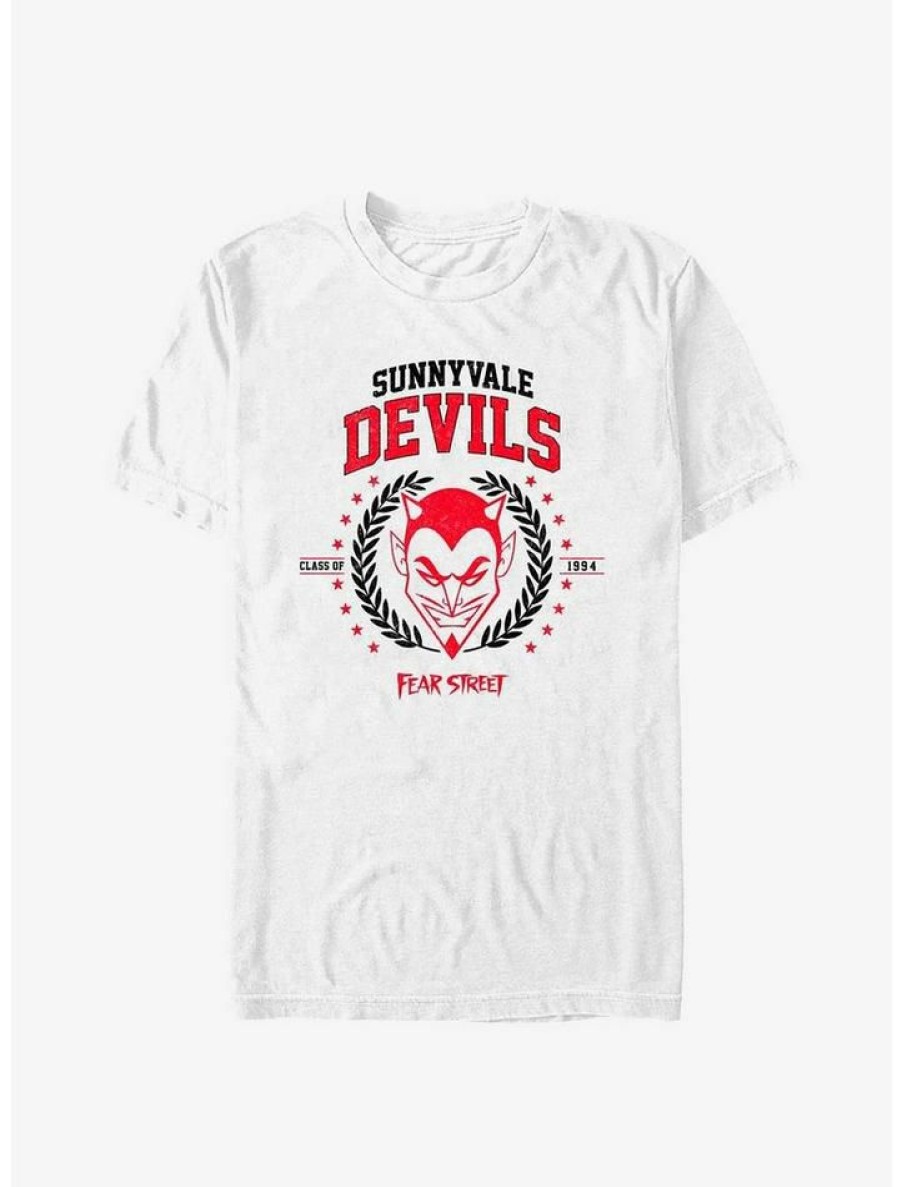 Guys * | Discount Fear Street Sunnyvale Devils T-Shirt White