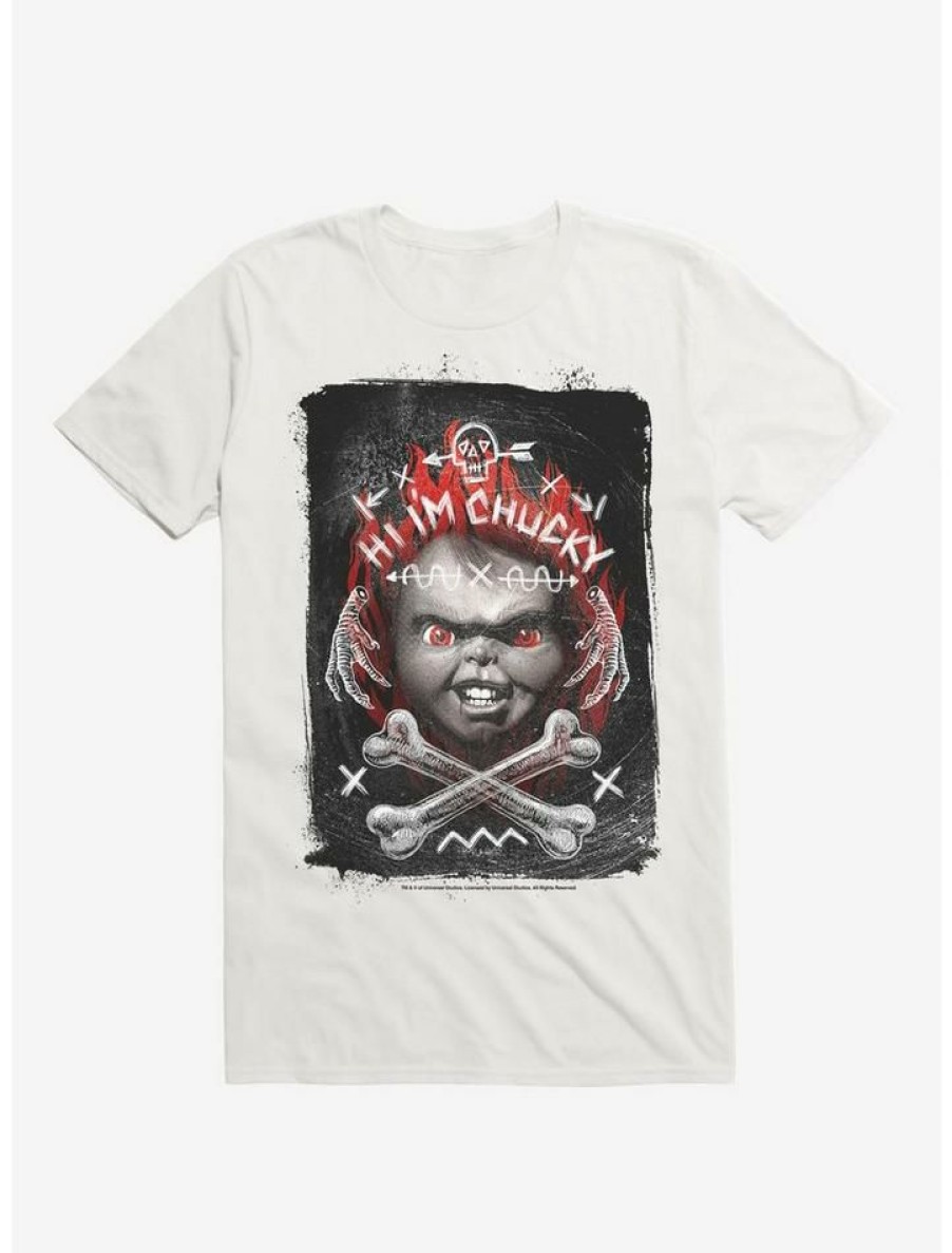 Guys * | Wholesale Chucky Hi I'M Chucky T-Shirt