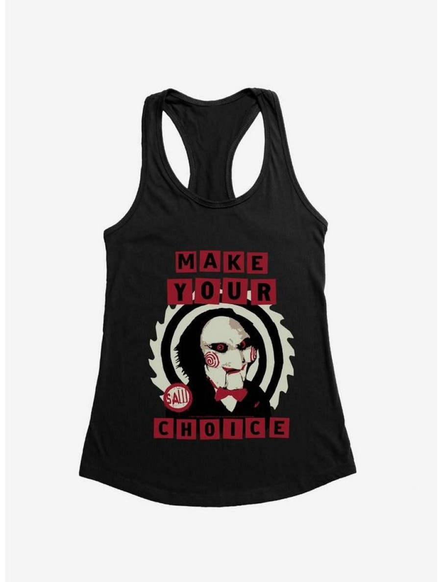 Girls * | Promo Saw Make Your Choice Girls Tank Black