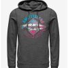 Guys * | Brand New Amity Island Surfboard Repair Hoodie Char Htr