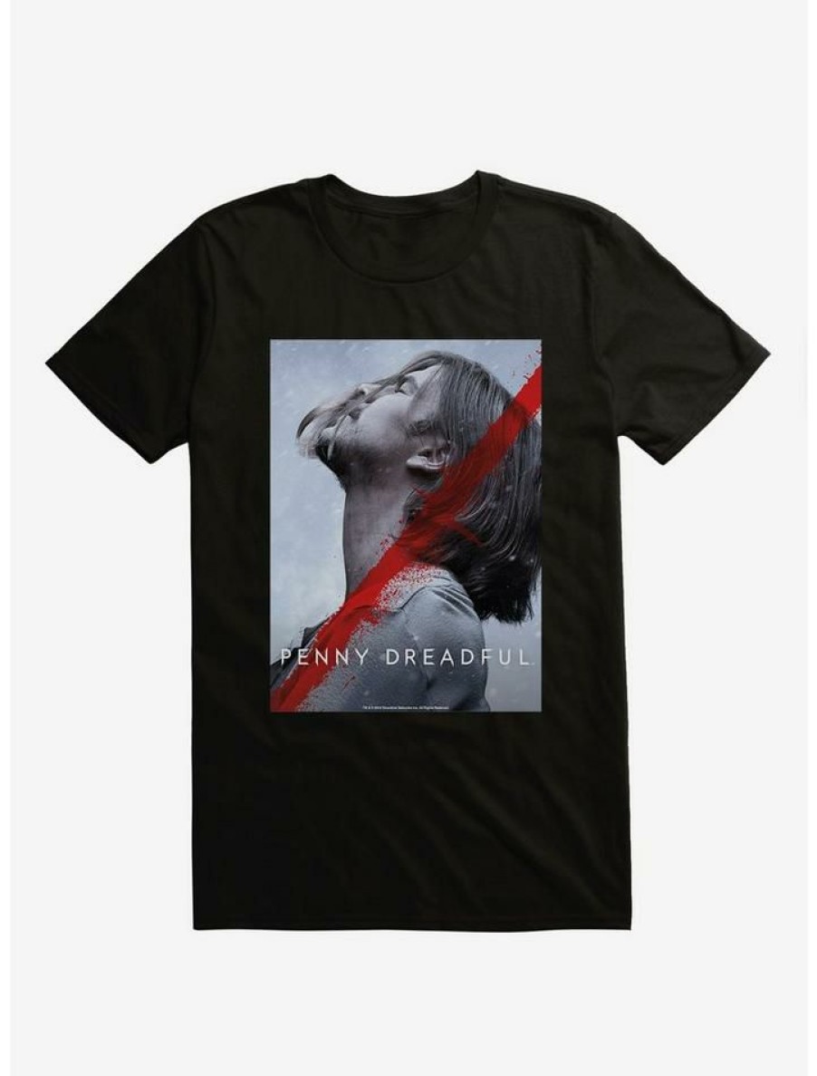 Guys * | Promo Penny Dreadful Ethan Chandler Profile T-Shirt