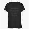 Tees * | Best Reviews Of Midnight Mass Return To Dust Girls T-Shirt Black