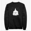 Guys * | Promo Midnight Mass Snowy Church Sweatshirt Black