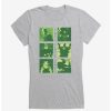 Tees * | Brand New Universal Monsters Frankenstein Glitch Girls T-Shirt