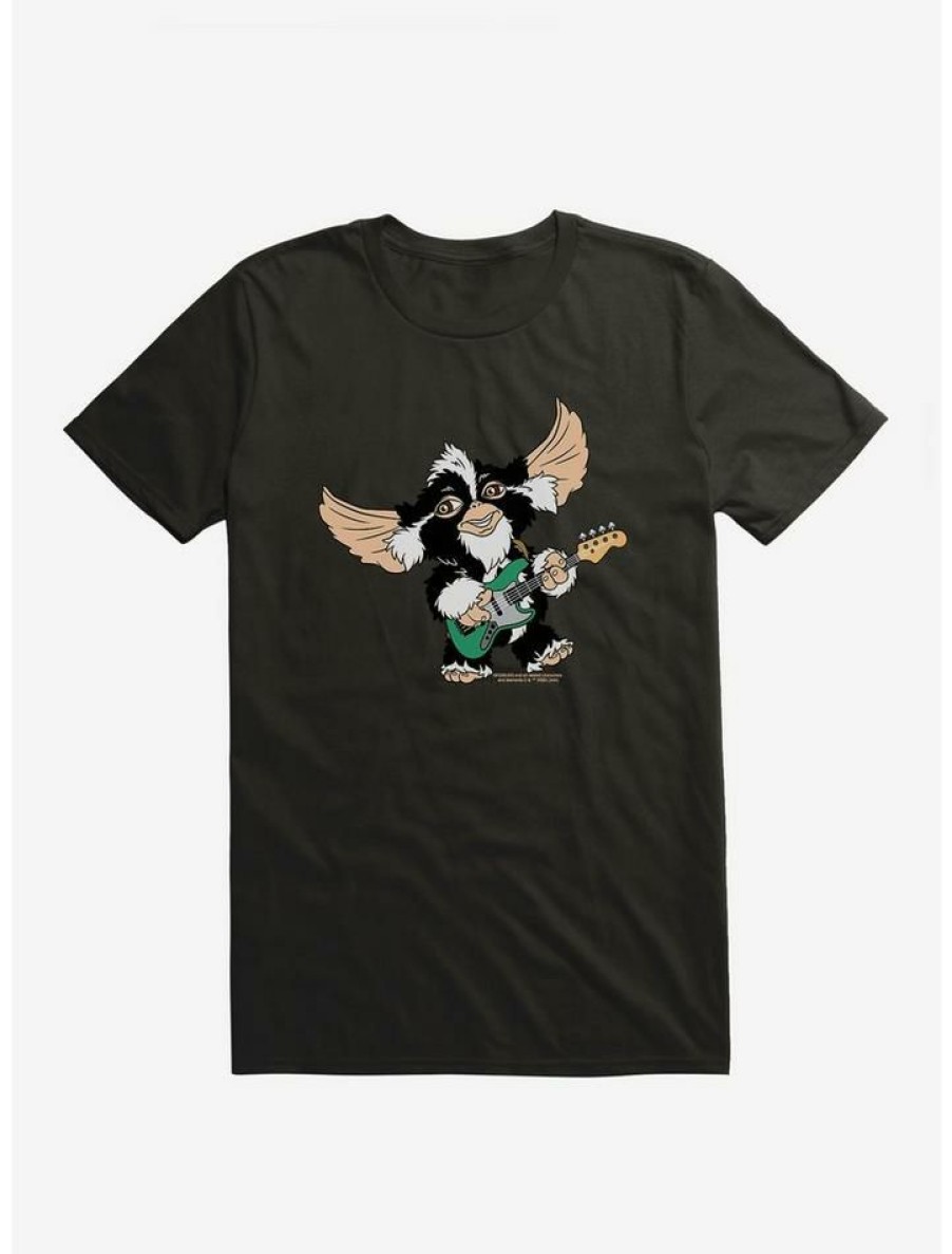 Guys * | Wholesale Gremlins Mohawk Mogwai On Guitar T-Shirt