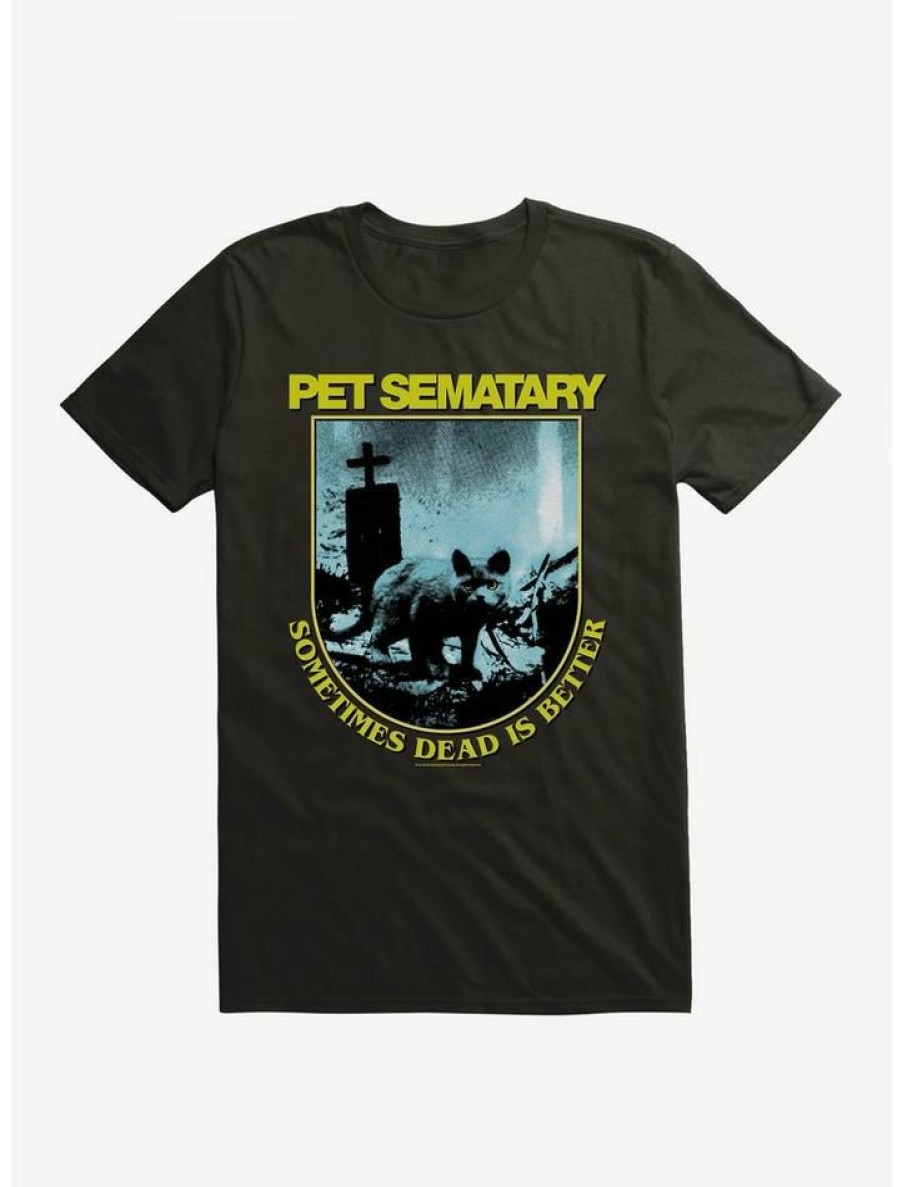 Guys * | Best Sale Pet Sematary Church'S Eyes T-Shirt Black