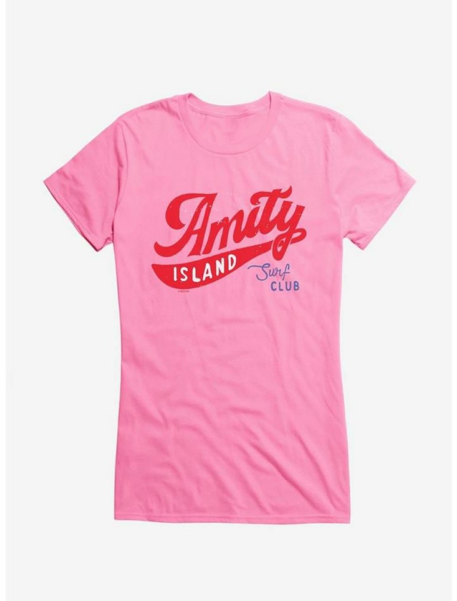 Tees * | Best Pirce Jaws Amity Island Girls T-Shirt