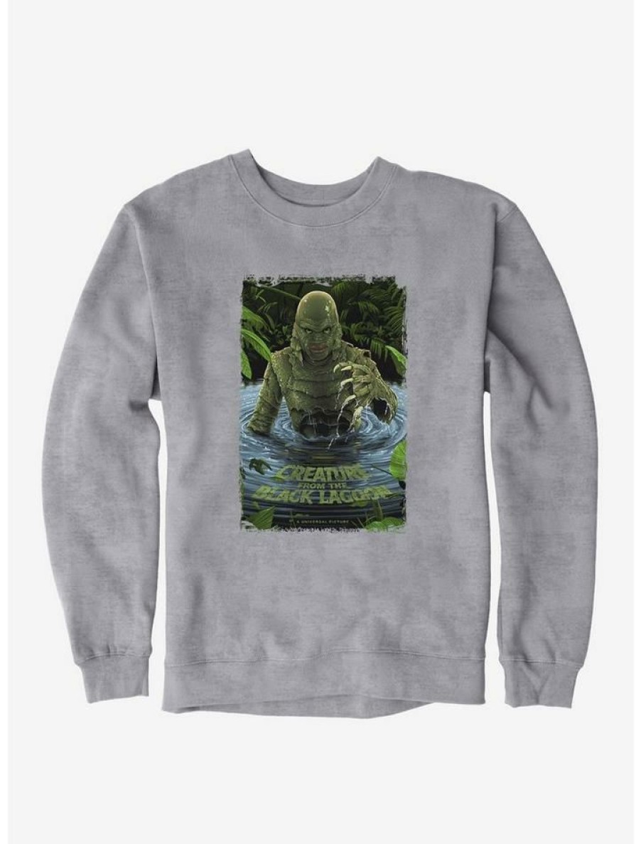 Guys * | Promo Creature From The Lagoon Original Horror Show Movie Poster Sweatshirt