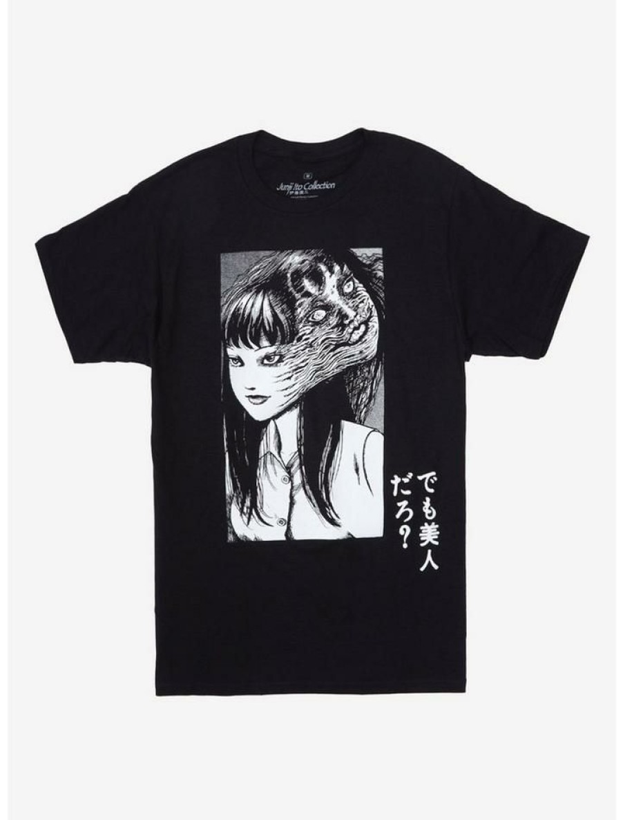 Tees * | Buy Junji Ito Tomie Redux T-Shirt Black