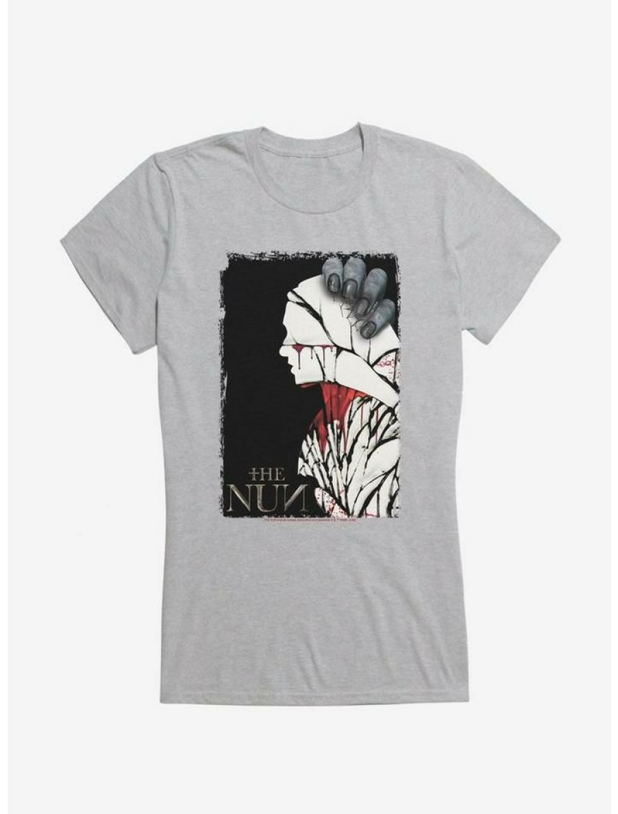 Tees * | Outlet The Nun Movie Poster Girls T-Shirt