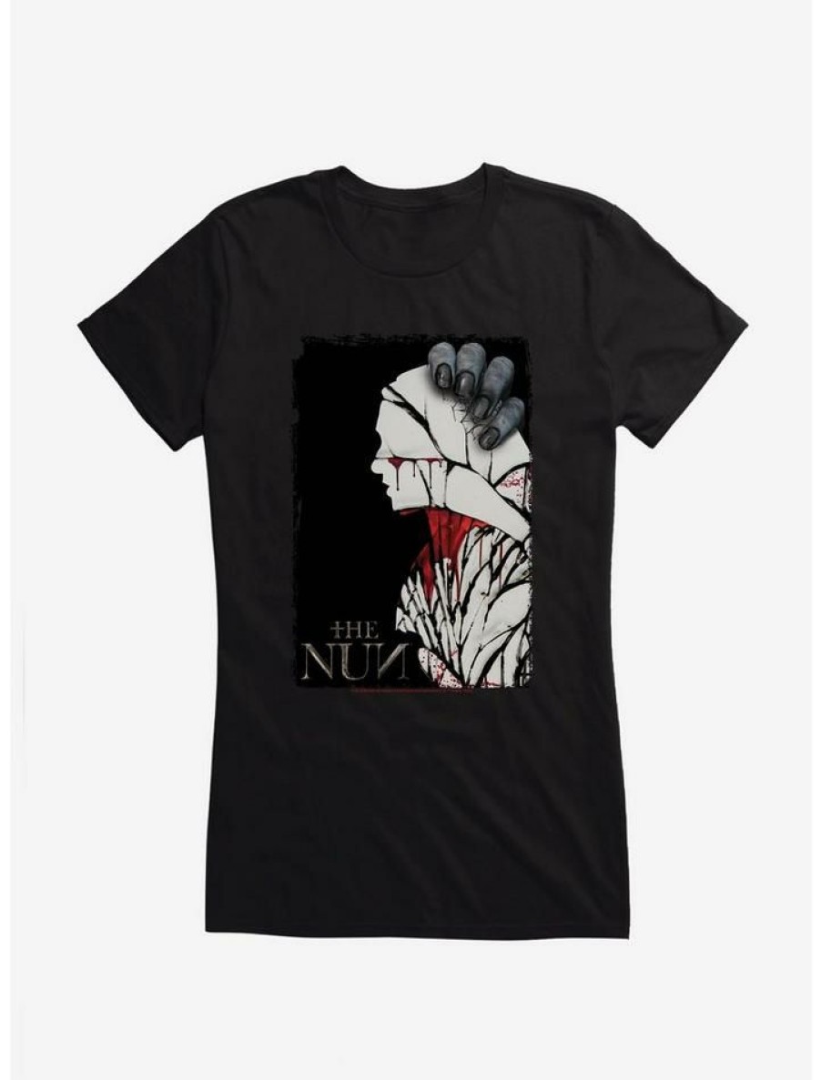 Tees * | Outlet The Nun Movie Poster Girls T-Shirt