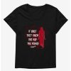 Tees * | Cheapest Carrie 1976 If Only They Knew Girls T-Shirt Plus Size Black