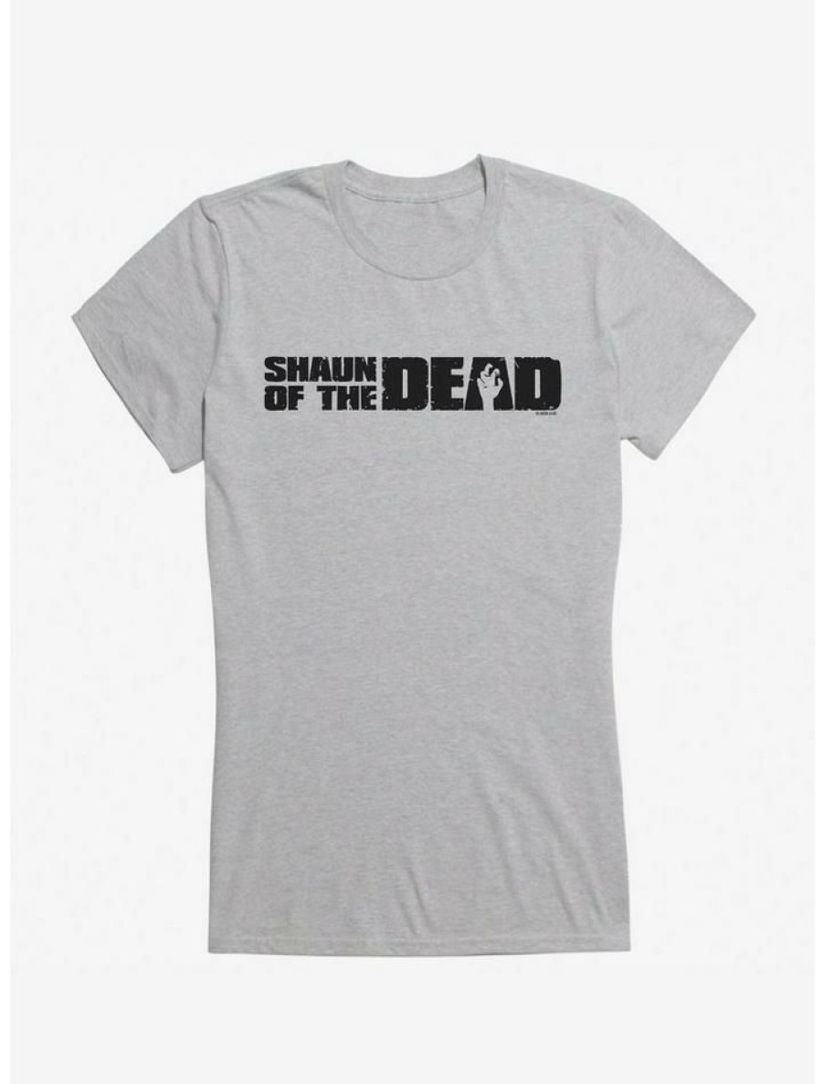 Tees * | Best Sale Shaun Of The Dead Logo Girls T-Shirt