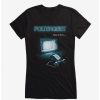 Tees * | Best Sale Poltergeist They'Re Here? Girls T-Shirt Black