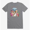 Guys * | Top 10 Gremlins Adorable Gizmo Rainbow T-Shirt