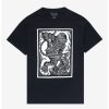 Tees * | Promo Universal Monsters Creature Of The Lagoon Gill-Man T-Shirt By Brian Reedy Black