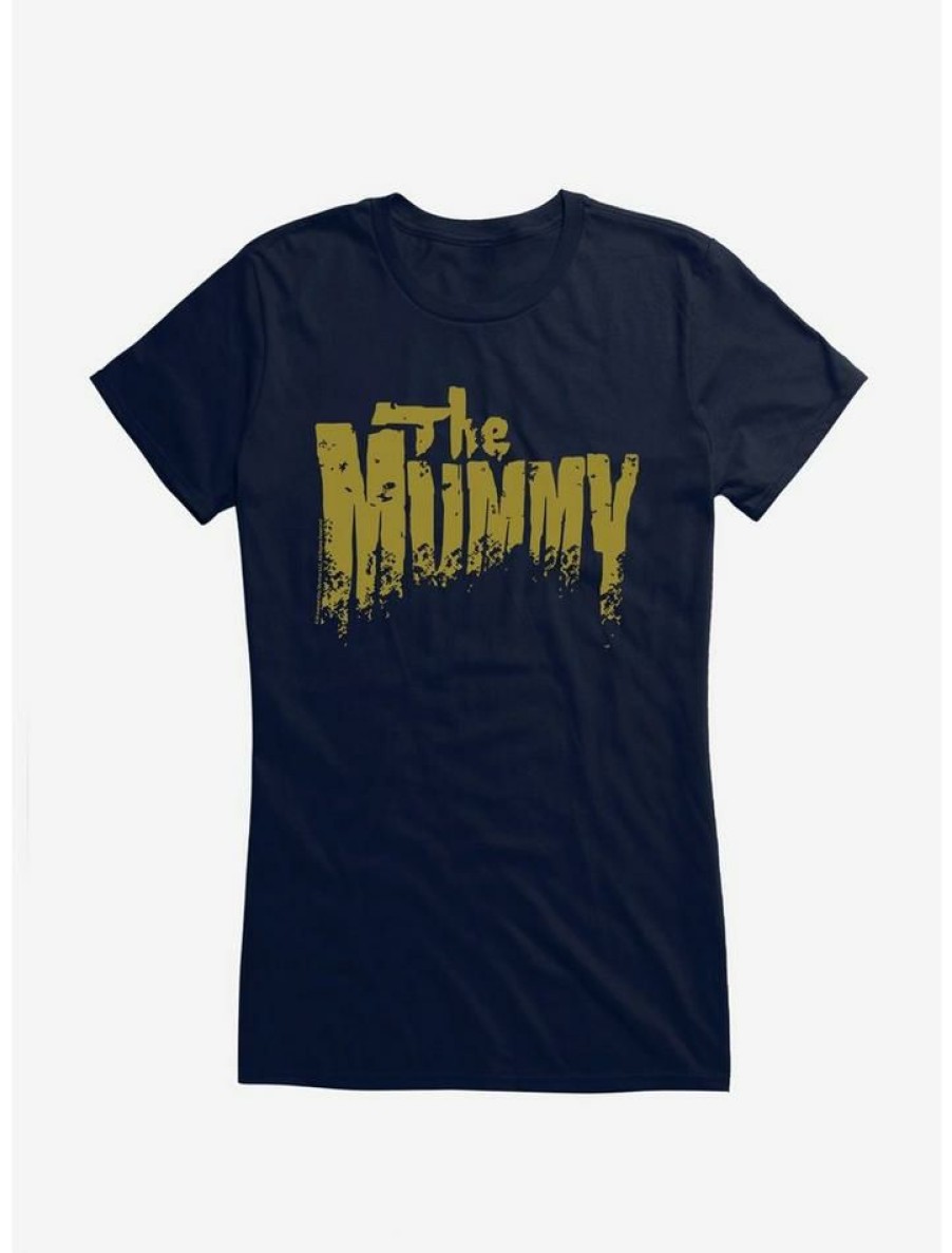 Tees * | Outlet Universal Monsters The Mummy Worn Title Girls T-Shirt