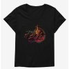 Tees * | Best Sale Jeepers Creepers It Eats Girls T-Shirt Plus Size Black