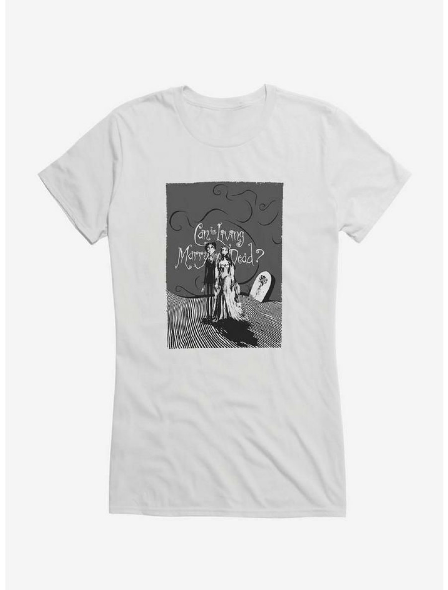 Tees * | Wholesale Corpse Bride Living Marry The Dead Girls T-Shirt