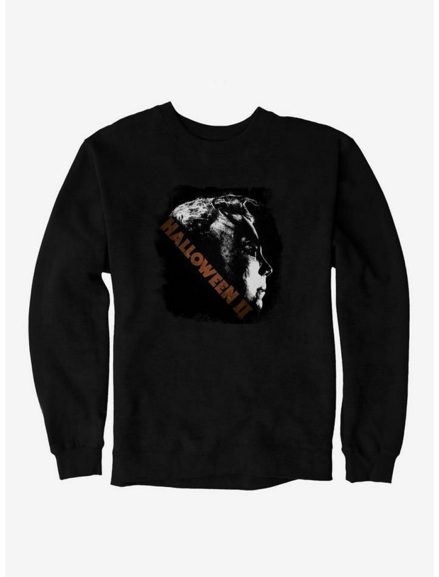 Guys * | Buy Halloween Ii Michael Myers Vignette Sweatshirt Black