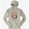 Guys * | Discount Killer Klowns From Outer Space Vintage Movie Poster Hoodie Oatmeal Heather