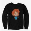 Guys * | Coupon Chucky Animated Evil Sweatshirt