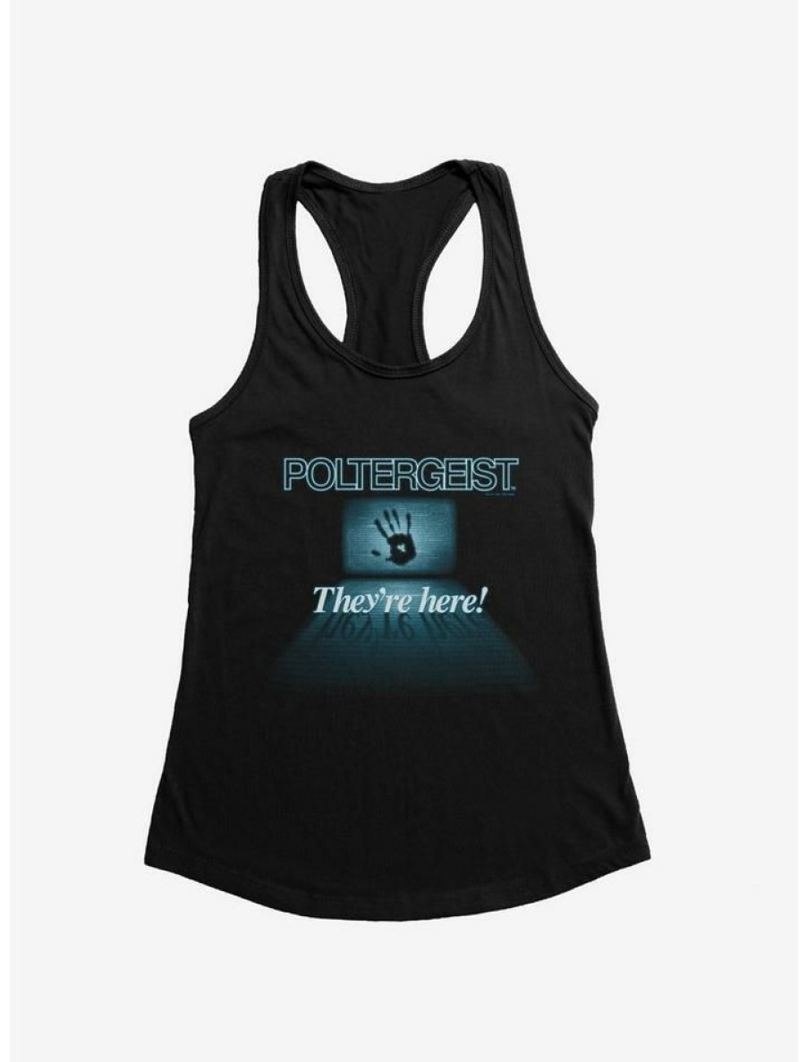 Girls * | Discount Poltergeist They'Re Here! Girls Tank Black