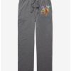 Guys * | Top 10 Jim Henson'S Fraggle Rock Gobo Pajama Pants Graphite Heather