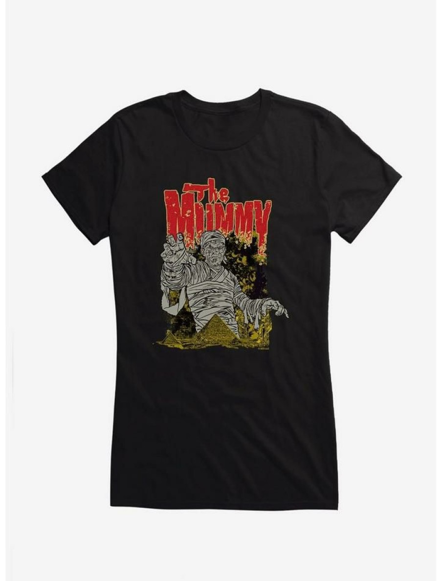 Tees * | Outlet Universal Monsters The Mummy Pyramids Girls T-Shirt