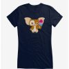 Tees * | Best Deal Gremlins Adorable Gizmo Eating Icecream Girls T-Shirt