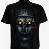 Guys * | Promo The Nun Skull Illusion T-Shirt Black