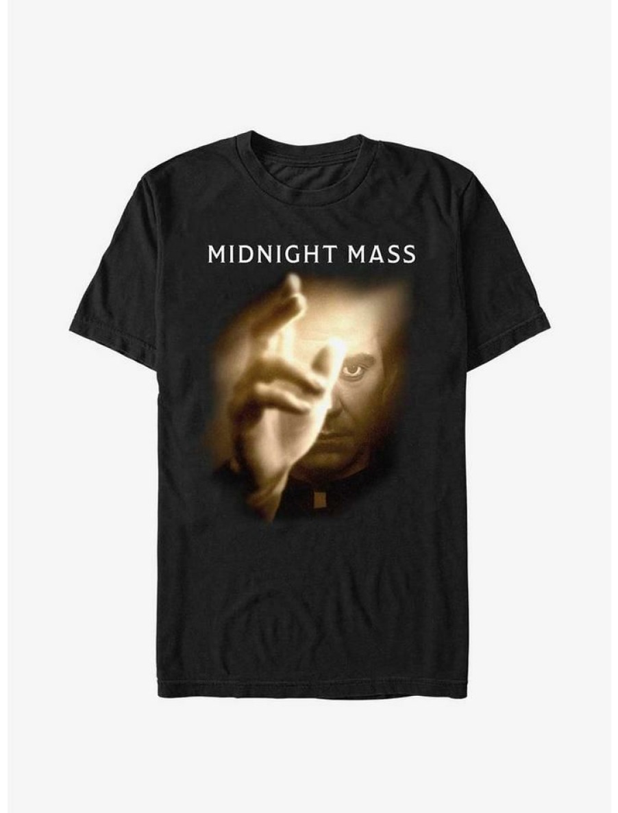 Guys * | Cheapest Midnight Mass Father Paul T-Shirt Black