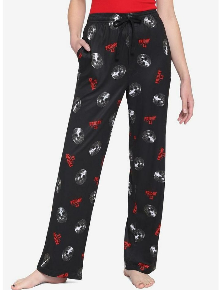 Guys * | Flash Sale Friday The 13Th Jason Pajama Pants Multi