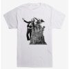 Guys * | Best Sale Beetlejuice Tombstone T-Shirt White