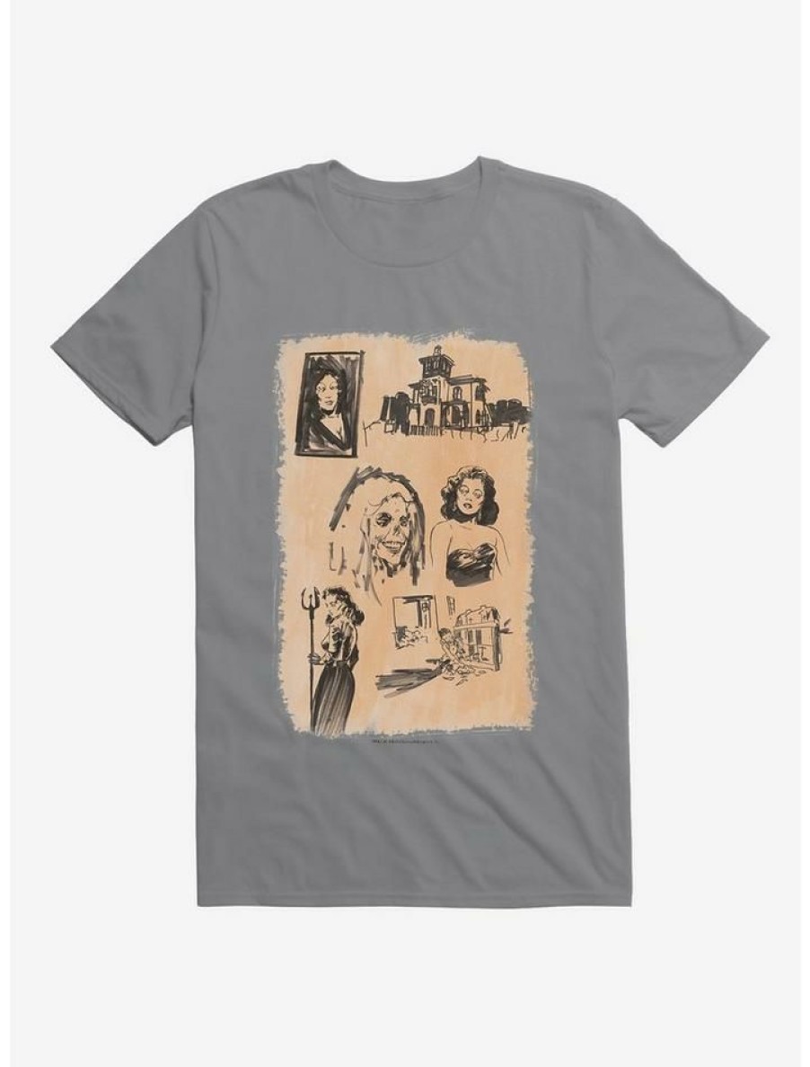 Guys * | Best Reviews Of Chilling Adventures Of Sabrina Horror Sketches T-Shirt