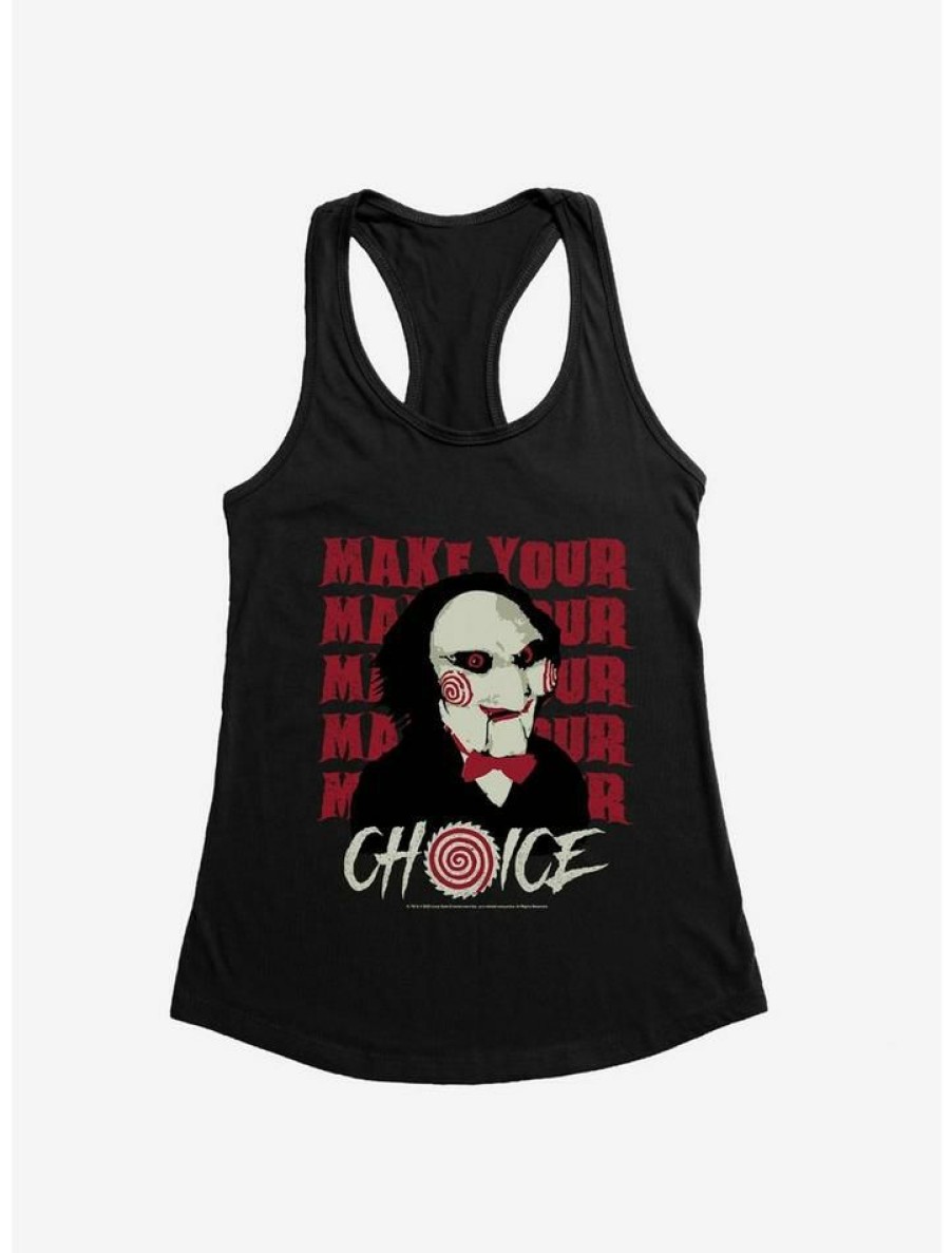 Girls * | Hot Sale Saw Choice Girls Tank Black