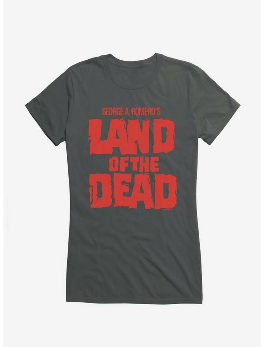 Tees * | Best Reviews Of Land Of The Dead Logo Girls T-Shirt