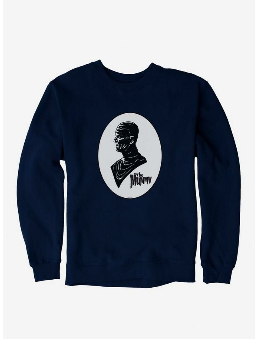 Guys * | Outlet Universal Monsters The Mummy Shadow Portrait Sweatshirt