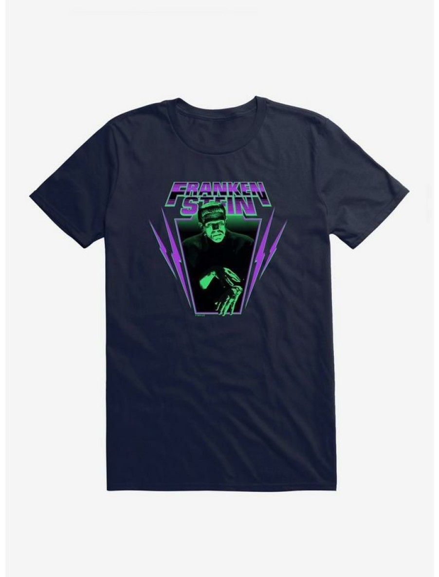 Guys * | Best Deal Universal Monsters Frankenstein Electricity T-Shirt