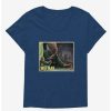 Tees * | Deals The Wolf Man Movie Poster Girls T-Shirt Plus Size