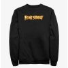 Guys * | Best Deal Fear Street Logo Sweatshirt Black