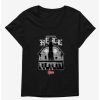 Tees * | Cheapest The Amityville Horror Passage To Hell Girls T-Shirt Plus Size Black