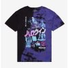 Guys * | Discount Halloween Collage Tie-Dye T-Shirt Multi