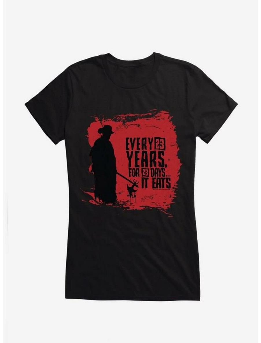 Tees * | Wholesale Jeepers Creepers It Eats Girls T-Shirt Black