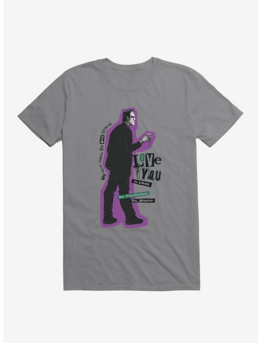 Guys * | New Universal Monsters Frankenstein Love You T-Shirt