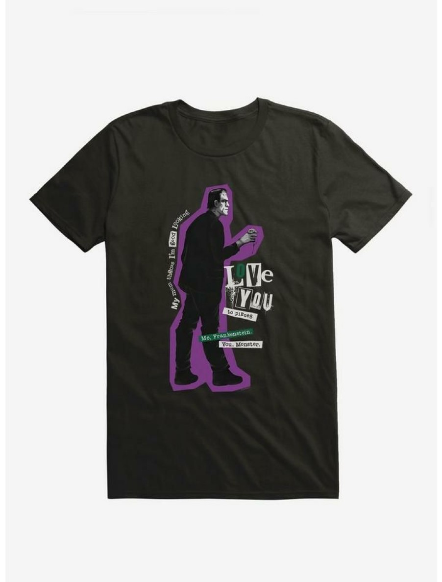 Guys * | New Universal Monsters Frankenstein Love You T-Shirt