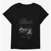 Tees * | Hot Sale Pet Sematary Church The Cat Girls T-Shirt Plus Size Black