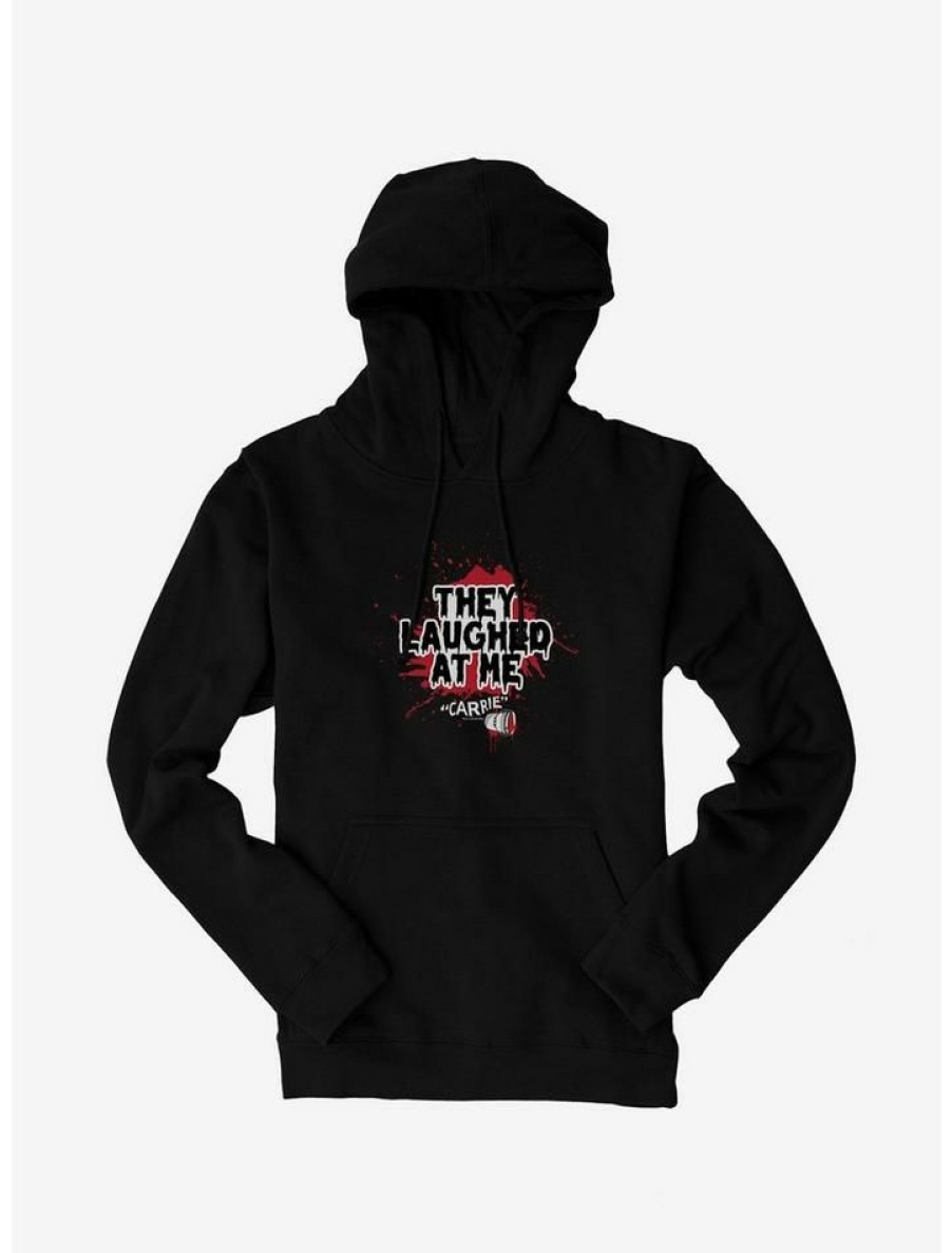 Guys * | Cheapest Carrie 1976 Laughed At Me Hoodie Black