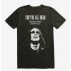 Guys * | Best Reviews Of The Crow They'Re Dead T-Shirt Black