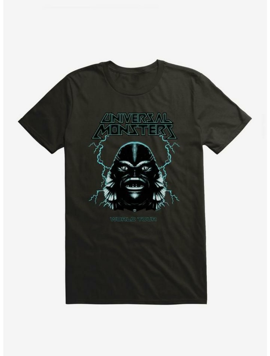 Guys * | Best Deal Creature From The Lagoon Universal Monsters World Tour T-Shirt